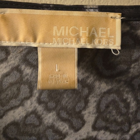 Michael Kors Leopard Print Dress - Picture 3 of 4